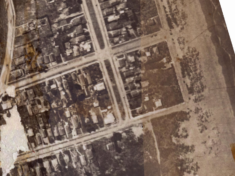 139 Oram Avenue from the air, 1925-1929