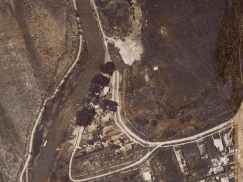 25-33 Admirals Way from the air, 1925-1929