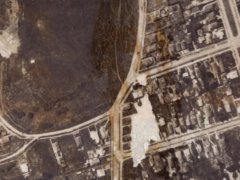115 Union Street from the air, 1925-1929