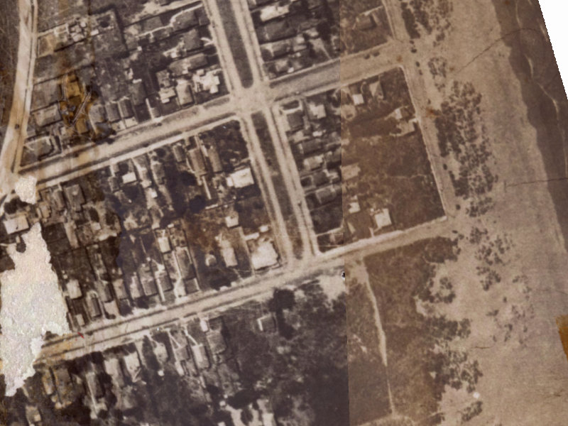 145 Oram Avenue from the air, 1925-1929