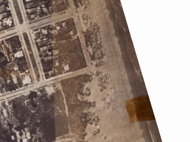 277–283 Marine Parade from the air, 1925-1929