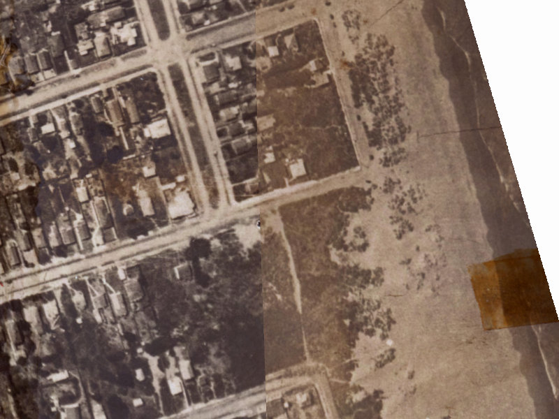 12 Shackleton Street from the air, 1925-1929