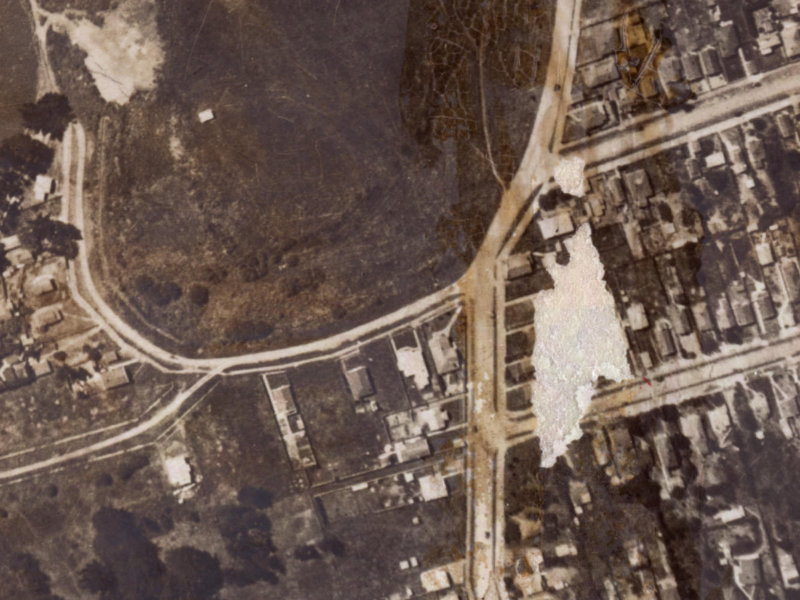 9 Admirals Way from the air, 1925-1929