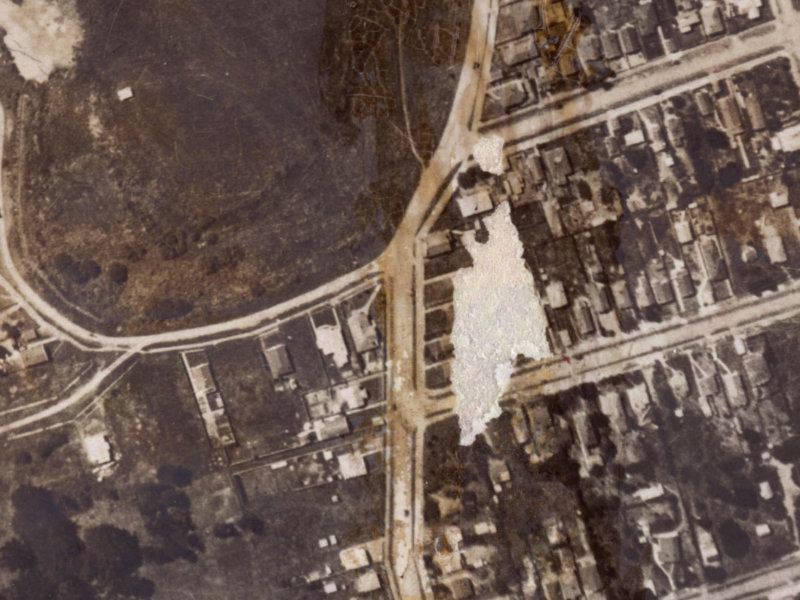125 Union Street from the air, 1925-1929