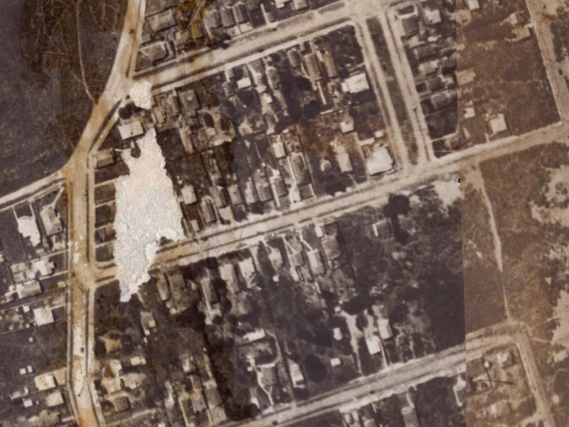 41 Shackleton Street from the air, 1925-1929