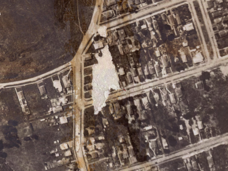 58 Shackleton Street from the air, 1925-1929