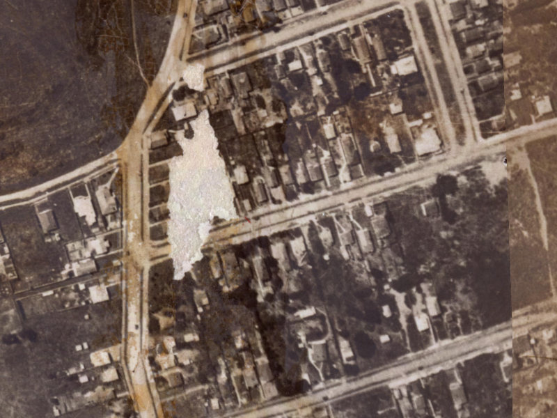 51 Shackleton Street from the air, 1925-1929