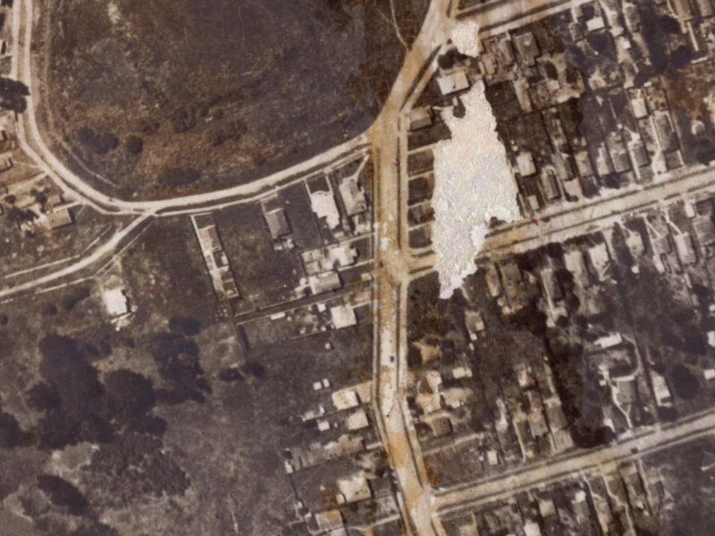 130 Union Street from the air, 1925-1929