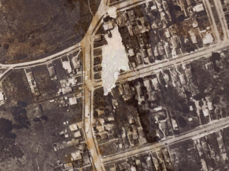 61 Shackleton Street from the air, 1925-1929