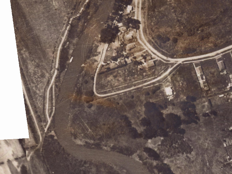 8 Evans Avenue from the air, 1925-1929