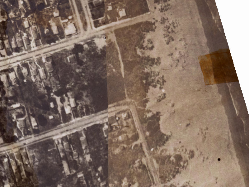 291-295 Marine Parade from the air, 1925-1929