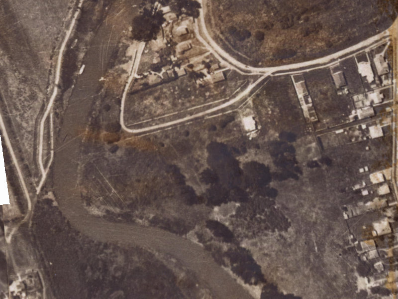 13 Evans Avenue from the air, 1925-1929