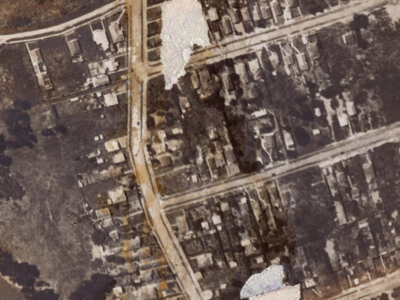 48 Mountbatten Street from the air, 1925-1929
