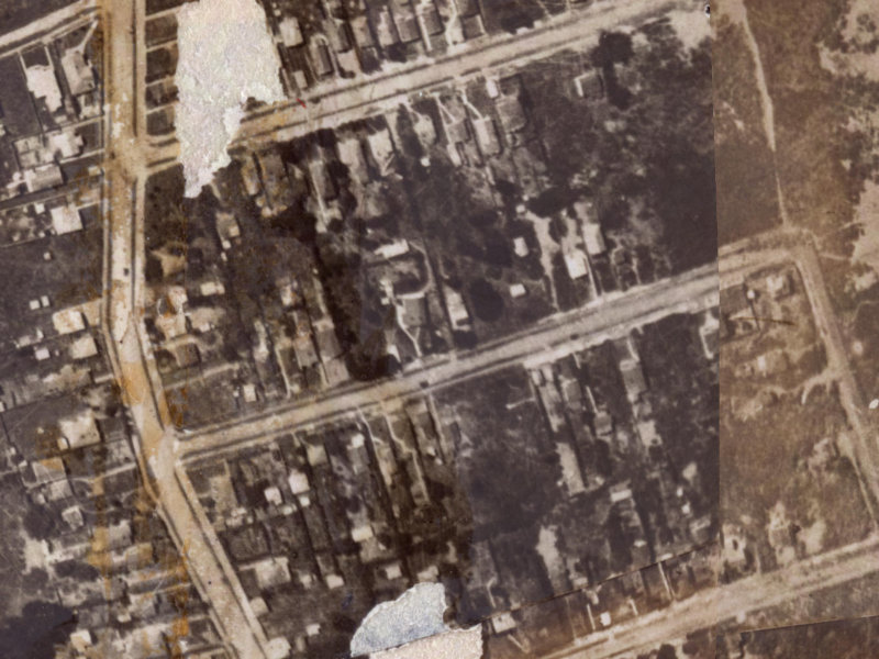32A Mountbatten Street from the air, 1925-1929