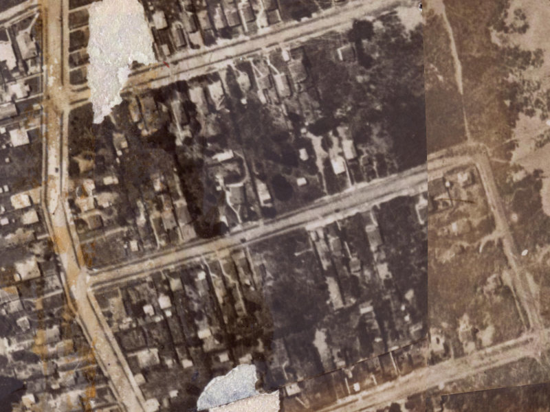 32B Mountbatten Street from the air, 1925-1929