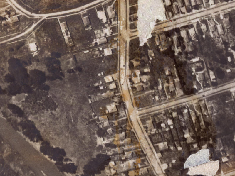 146 Union Street from the air, 1925-1929