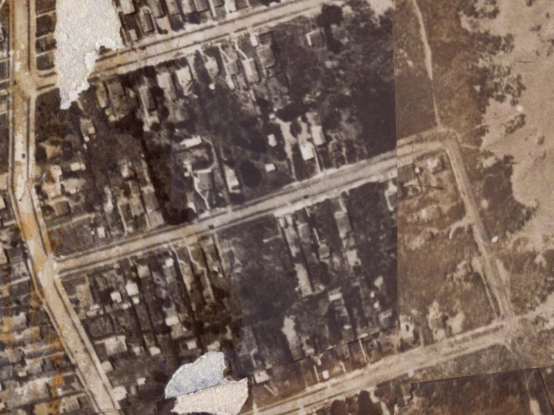 25 Mountbatten Street from the air, 1925-1929
