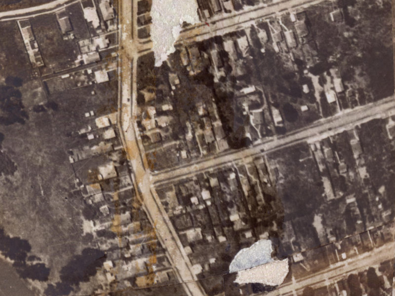 43a Mountbatten Street from the air, 1925-1929