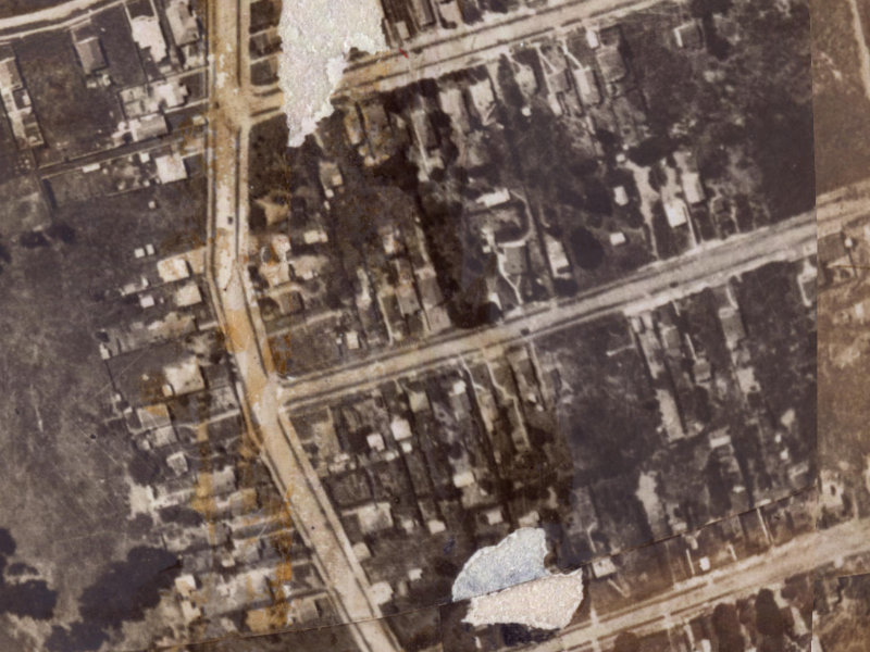 44 Mountbatten Street from the air, 1925-1929
