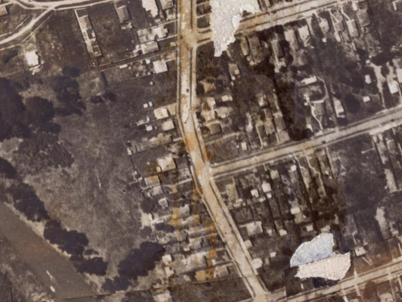 151 Union Street from the air, 1925-1929