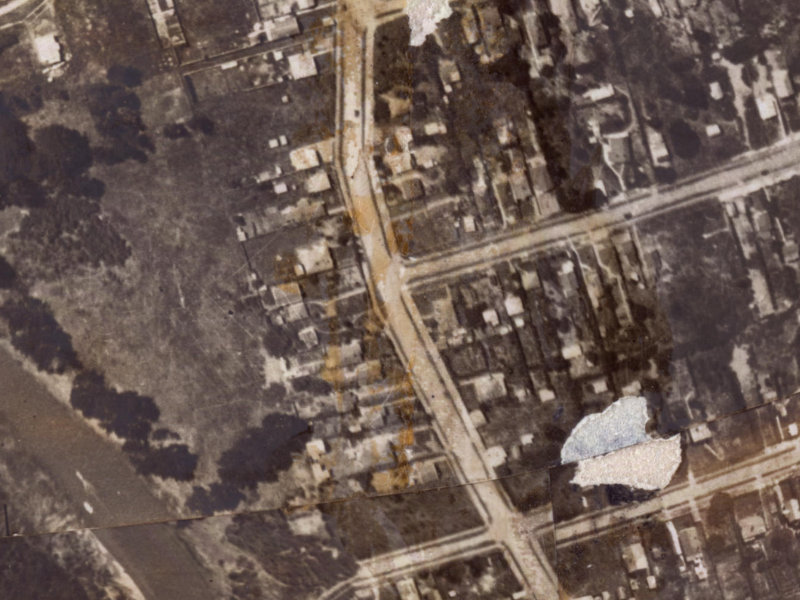 157 Union Street from the air, 1925-1929