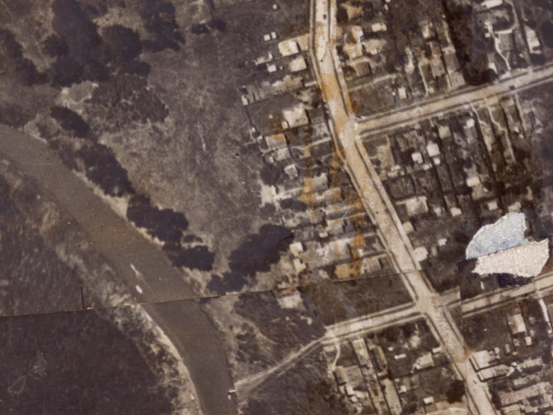 158 Union Street from the air, 1925-1929