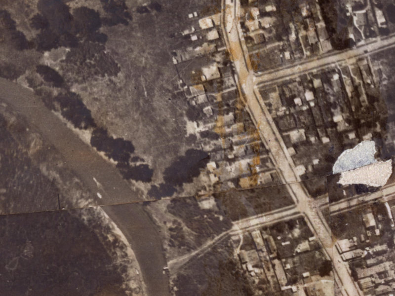 170A Union Street from the air, 1925-1929
