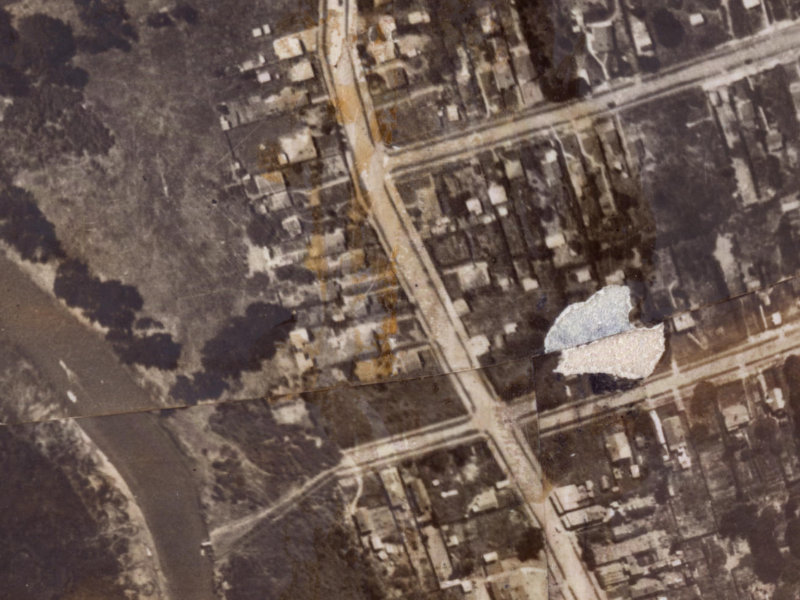 164 Union Street from the air, 1925-1929