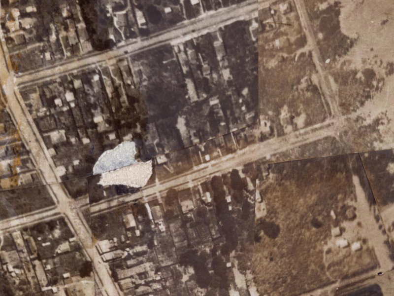 28 Tovey Street from the air, 1925-1929