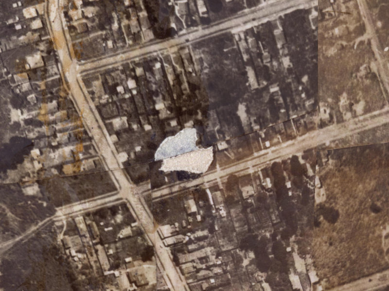 40 Tovey Street from the air, 1925-1929