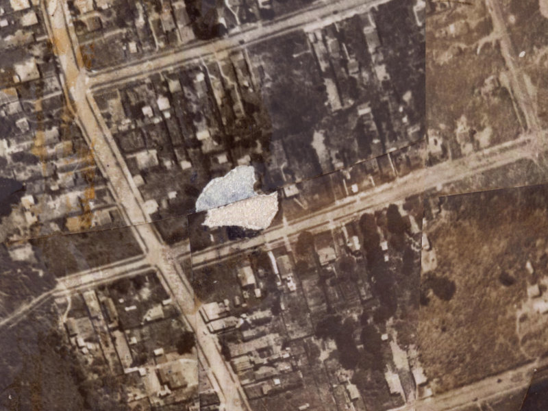 36 Tovey Street from the air, 1925-1929