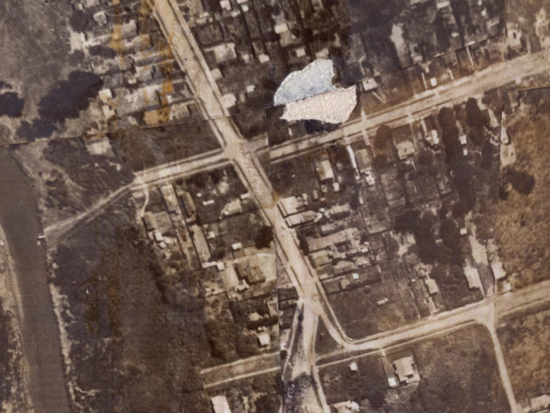 183 Union Street from the air, 1925-1929