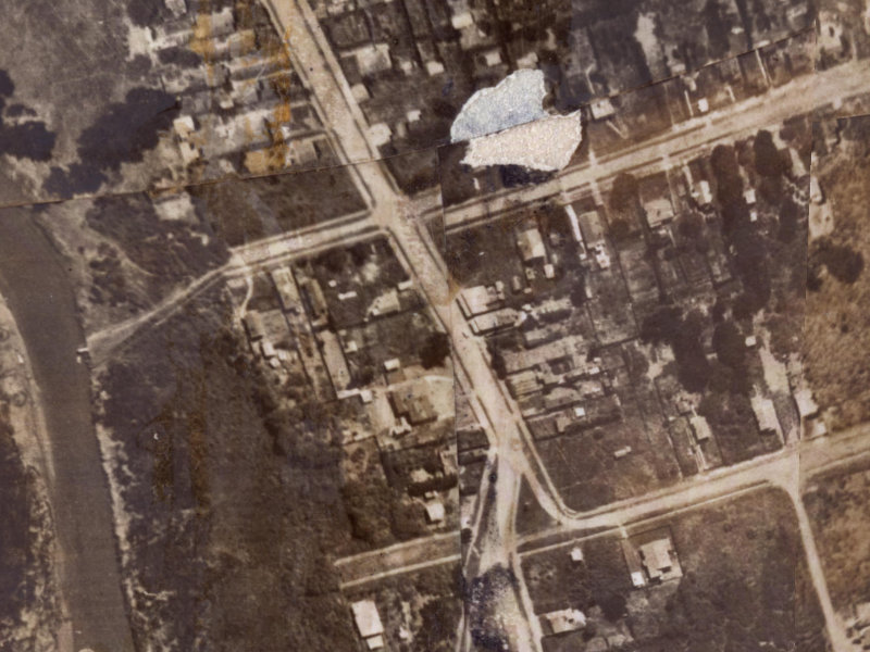 185 Union Street from the air, 1925-1929