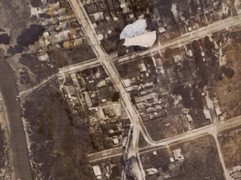 187 Union Street from the air, 1925-1929