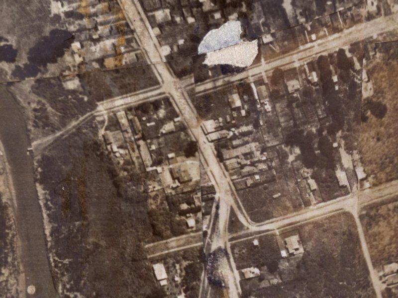 184-188 Union Street from the air, 1925-1929