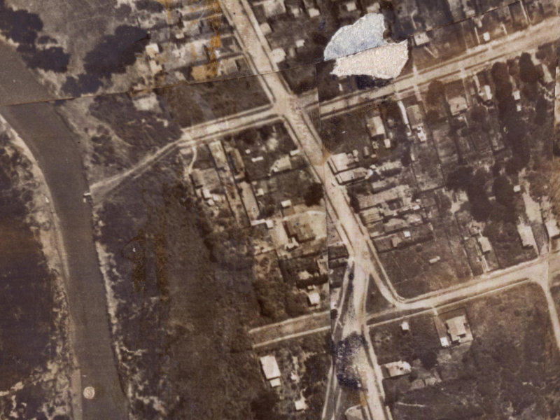 1-184 Union Street from the air, 1925-1929