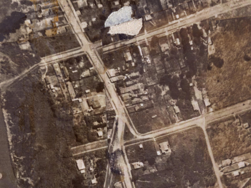 191 Union Street from the air, 1925-1929