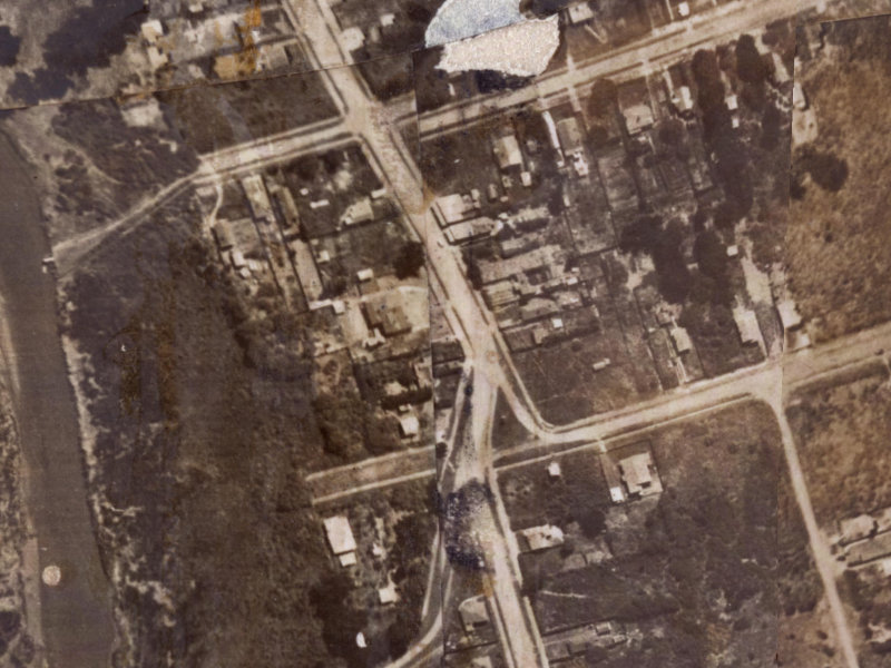 188 Union Street from the air, 1925-1929