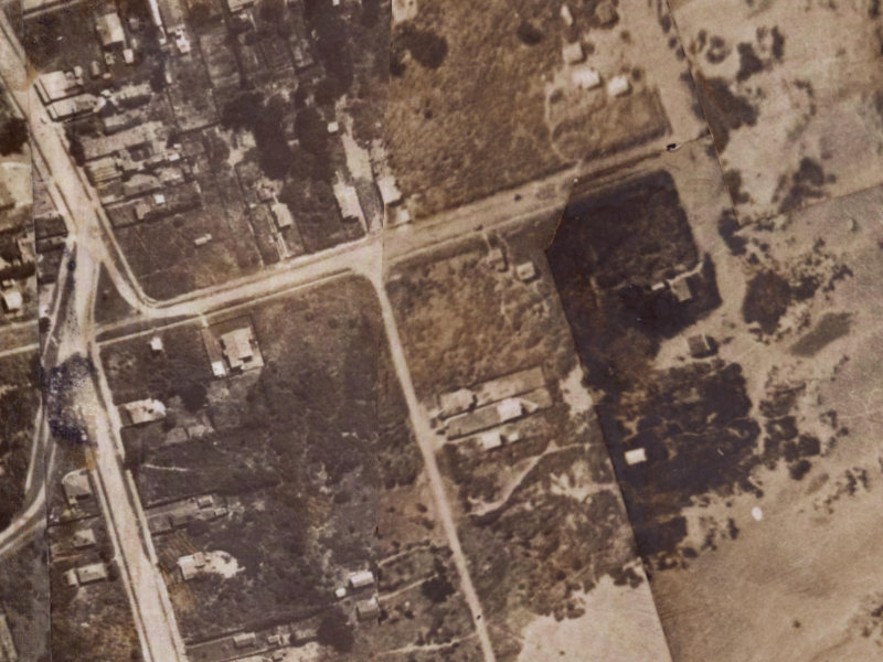 15 Pine Avenue from the air, 1925-1929