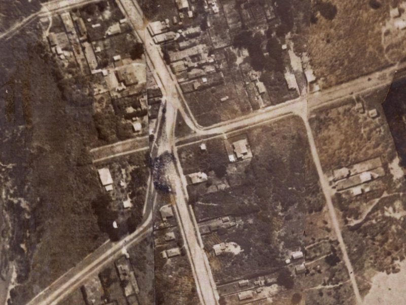 45D Jervois Street from the air, 1925-1929