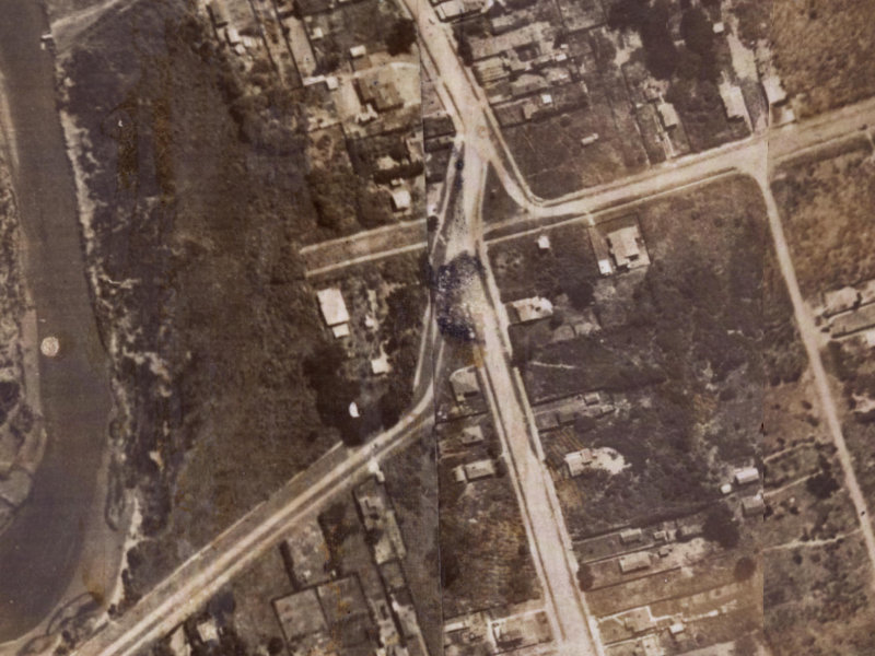 2B Kibblewhite Street from the air, 1925-1929