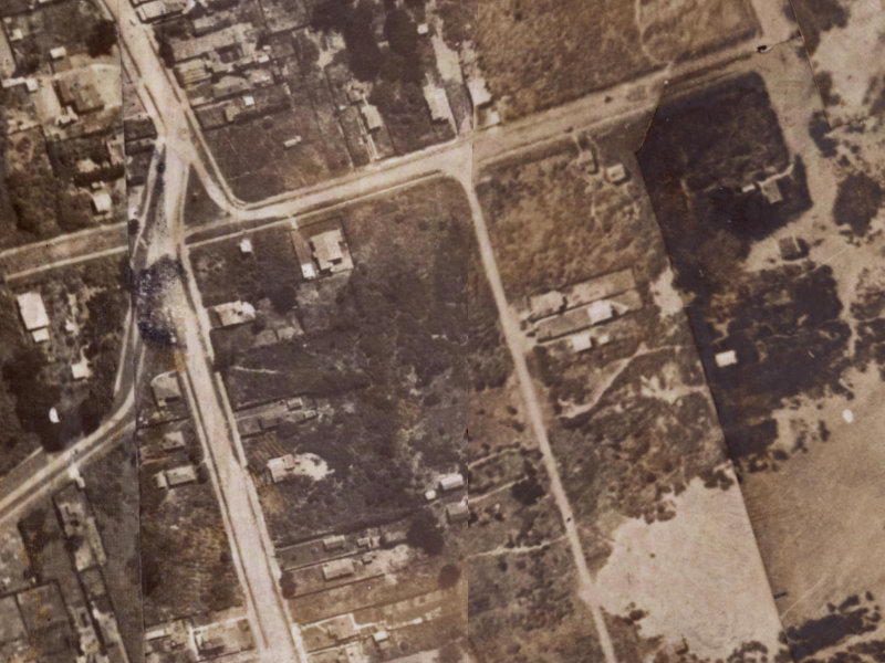 12 Pine Avenue from the air, 1925-1929