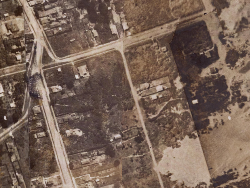 20 Pine Avenue from the air, 1925-1929