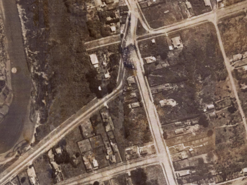 1 Kibblewhite Street from the air, 1925-1929