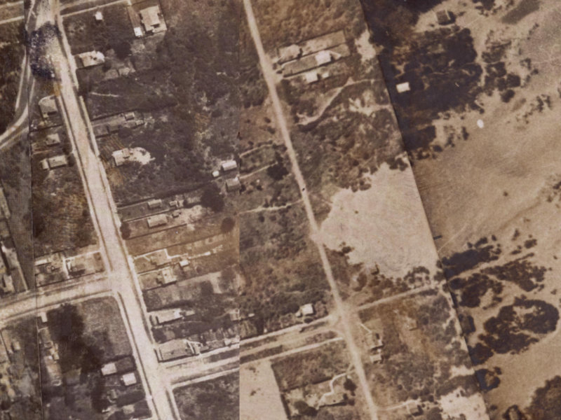 38 Pine Avenue from the air, 1925-1929