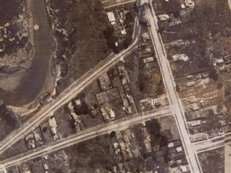 7B Kibblewhite Street from the air, 1925-1929