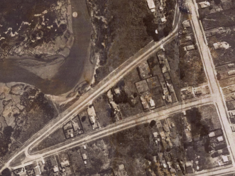 13 Kibblewhite Street from the air, 1925-1929
