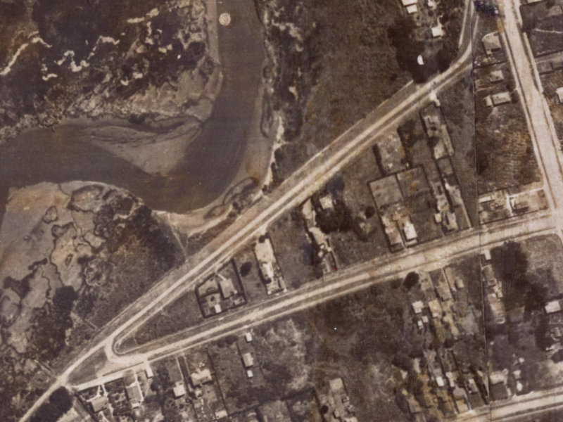 21 Kibblewhite Street from the air, 1925-1929
