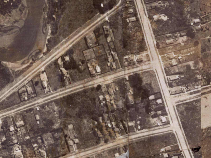 12A Falcon Street from the air, 1925-1929