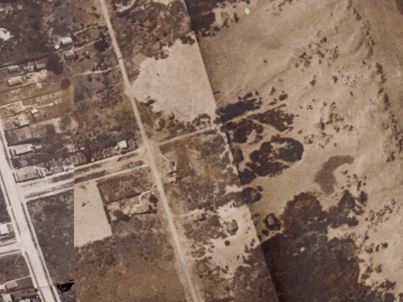 19 Bellamy Avenue from the air, 1925-1929